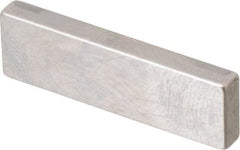 Mitutoyo - 0.131" Rectangular Steel Gage Block - Accuracy Grade 0, Includes Certificate of Inspection - Exact Tool & Supply