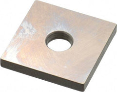 Mitutoyo - 0.128" Square Steel Gage Block - Accuracy Grade 0, Includes Certificate of Inspection - Exact Tool & Supply