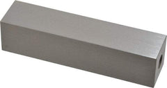 Mitutoyo - 4" Square Steel Gage Block - Accuracy Grade 0, Includes Certificate of Inspection - Exact Tool & Supply