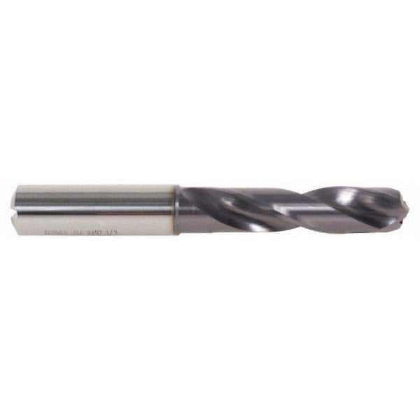 DORMER - #21 140° Spiral Flute Solid Carbide Screw Machine Drill Bit - Exact Tool & Supply