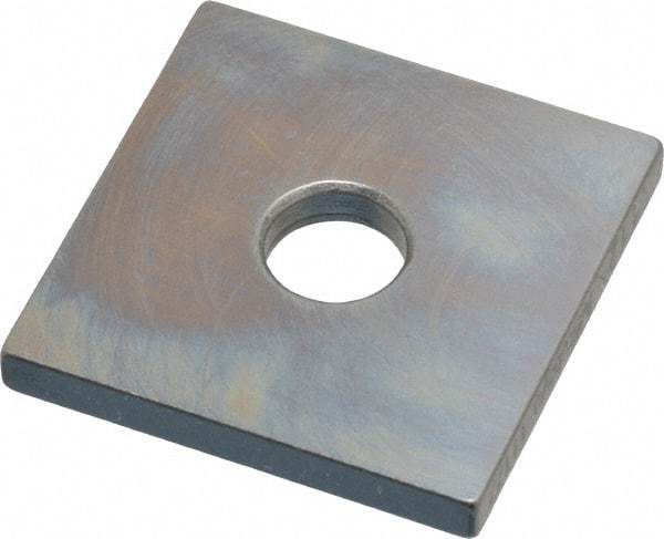 Mitutoyo - 0.112" Square Steel Gage Block - Accuracy Grade 0, Includes Certificate of Inspection - Exact Tool & Supply