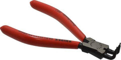 Knipex - Internal Retaining Ring Pliers - 5" OAL, Bent Nose - Exact Tool & Supply