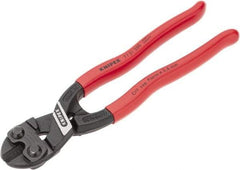 Knipex - 8" OAL, 1/4" Capacity, Bolt Cutter - Ergo Dual Component Handle - Exact Tool & Supply