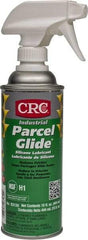 CRC - 16 oz Trigger Spray Can Nondrying Film/Silicone Penetrant/Lubricant - Clear & White, -40°F to 400°F, Food Grade - Exact Tool & Supply