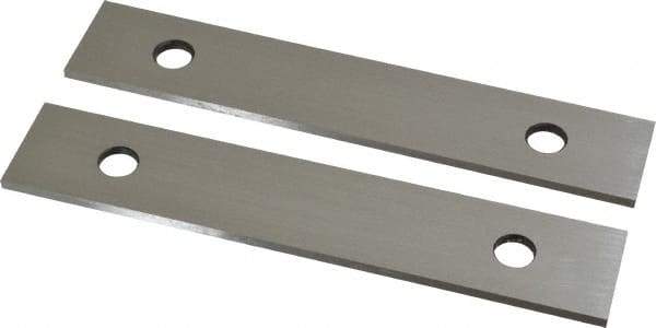 SPI - 6" Long x 1-1/8" High x 1/8" Thick, Steel Parallel - Sold as Matched Pair - Exact Tool & Supply
