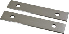 SPI - 6" Long x 1-1/8" High x 1/8" Thick, Steel Parallel - Sold as Matched Pair - Exact Tool & Supply