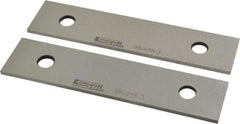 SPI - 6" Long x 1-3/8" High x 1/8" Thick, Steel Parallel - Sold as Matched Pair - Exact Tool & Supply