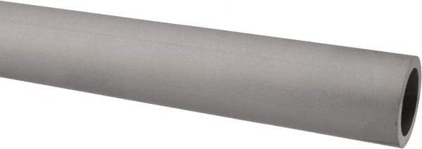 80/20 Inc. - 6' Long, 1" OD x 3/4" ID, Grade 6061-T6 Aluminum Seamless Tube - 1/8" Wall Thickness - Exact Tool & Supply