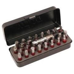 28PC SQ/TX/HEX IMPACT BIT SET - Exact Tool & Supply