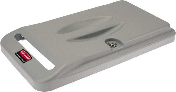 Rubbermaid - Confidential Document Container Lid for Use with Rectangular Container - Plastic - Exact Tool & Supply