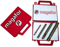 Magafor - 4 Piece 120° 1/4 to 5/8" Spotting Drill Set - Exact Tool & Supply