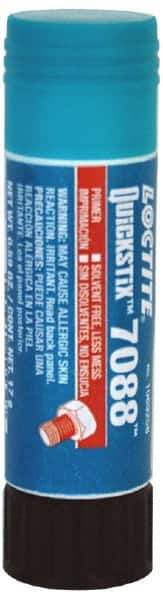 Loctite - 17 Gal Stick, Blue, Very High Strength Semisolid Primer - Series 7088, 1 hr Full Cure Time - Exact Tool & Supply