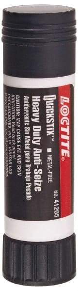 Loctite - Stick General Purpose Anti-Seize Lubricant - Graphite, -20 to 2,400°F, Black, Water Resistant - Exact Tool & Supply