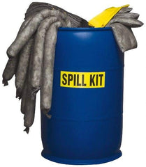 PRO-SAFE - Universal Spill Kit - 95 Gal Polypropylene Overpack Container - Exact Tool & Supply