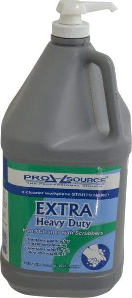 PRO-SOURCE - 1 Gal Pump Bottle Liquid Hand Cleaner - Bright Green, Lemon Lime Scent - Exact Tool & Supply