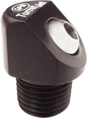 QPM Products - 5/16" Hose Inside Diam, Coolant Hose Nozzle - NPT, for Use with CNC Lathes - Exact Tool & Supply