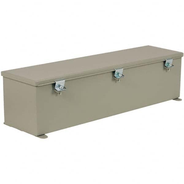 Wiegmann - NEMA 12 Steel Junction Box Enclosure with Hinge Cover - Exact Tool & Supply