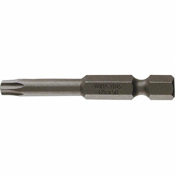 Wiha - T30 Power Bit - 1/4" Drive, 2" OAL - Exact Tool & Supply