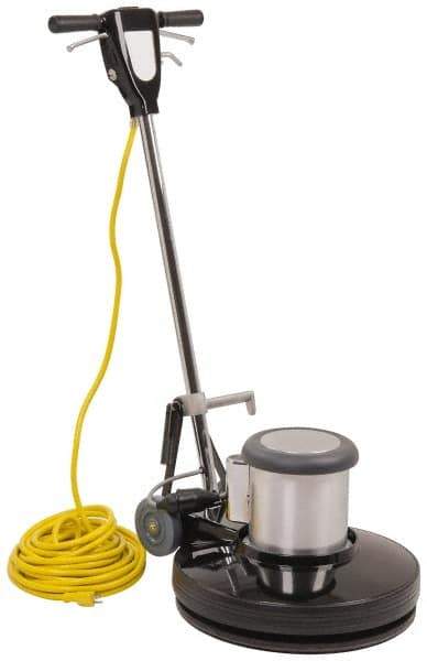 PRO-SOURCE - 20" Cleaning Width, Electric Floor Burnisher - 1.5 hp, 175 RPM - Exact Tool & Supply