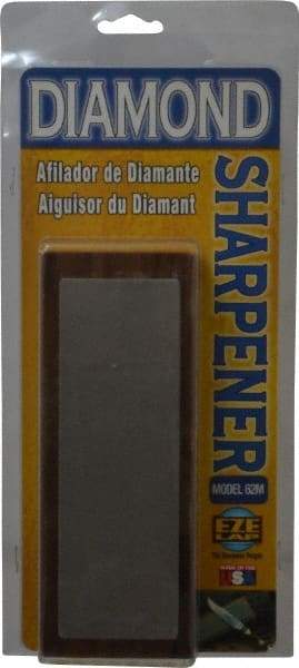 Eze Lap - 6" Long x 2" Wide Diam ond Sharpening Stone - Flat, 400 Grit, Medium Grade - Exact Tool & Supply