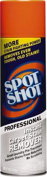 Spot Shot - 18 oz Aerosol Spot/Stain Cleaner - Use on All Types of Carpeting - Exact Tool & Supply