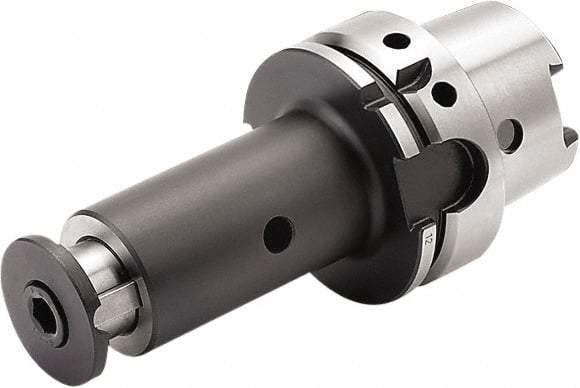 Seco - Slotting Cutter Adapter - Taper Shank, HSK100A Taper, For 40mm Cutter Hole Diam - Exact Tool & Supply