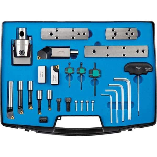 Techniks - Boring Head Sets Type: Triangular Boring Tool Kit Actuation Type: Manual - Exact Tool & Supply