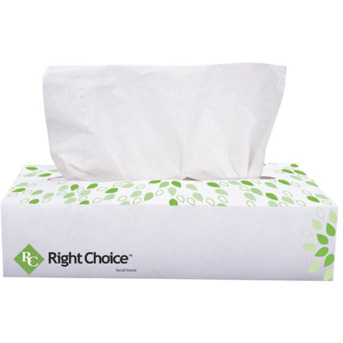 Facial Tissue 7.25″x8.5″ 100 Sheets - Exact Tool & Supply