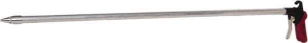 Value Collection - 120 Max psi Whisper Jet Pistol Grip Blow Gun - 1/4 NPT Inlet, 36" Tube Length, Aluminum - Exact Tool & Supply