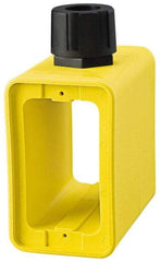 Cooper Wiring Devices - 1 Gang, Thermoplastic Rectangle Portable Outlet Box - 6-1/2" Overall Height x 4-1/4" Overall Width x 2-5/8" Overall Depth, Weather Resistant - Exact Tool & Supply