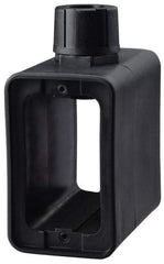 Cooper Wiring Devices - 1 Gang, Thermoplastic Rectangle Portable Outlet Box - 6-1/2" Overall Height x 4-1/4" Overall Width x 2-5/8" Overall Depth, Weather Resistant - Exact Tool & Supply