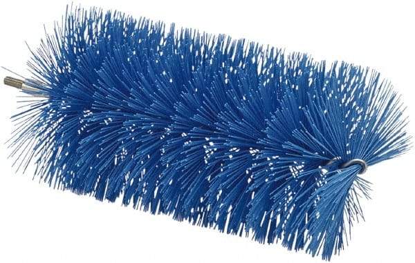 Vikan - 3-1/2" Diam Polyester Tube Brush - 7-1/2" OAL, 7" Head Length, Stainless Steel Handle - Exact Tool & Supply