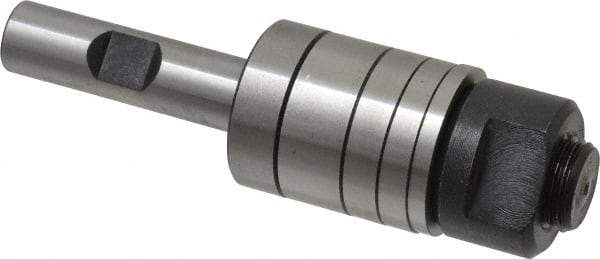 Interstate - 5/8" Diam Milling Machine Arbor - Stub Style, Straight Shank, 1/2" Shank Diam, 102.4mm OAL - Exact Tool & Supply