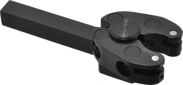 Made in USA - 5 Inch Overall Length x 1-1/8 Inch Overall Width, 0.06 to 3/4 Inch Capacity, Right Hand Cut, Scissor and Straddle Type Knurler - Exact Tool & Supply