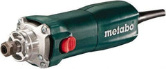 Metabo - 1/4 Inch Collet, 13,000 to 34,000 RPM, lnline, Electric Die Grinder - 6.4 Amp - Exact Tool & Supply