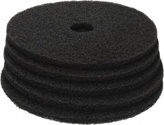 PRO-SOURCE - Stripping Pad - 20" Machine, Black Pad, Polyester - Exact Tool & Supply