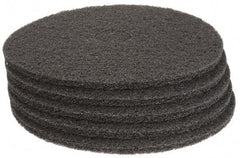 PRO-SOURCE - Stripping Pad - 19" Machine, Black Pad, Polyester - Exact Tool & Supply