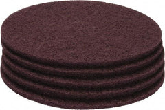 PRO-SOURCE - Stripping Pad - 20" Machine, Maroon Pad, Polyester - Exact Tool & Supply