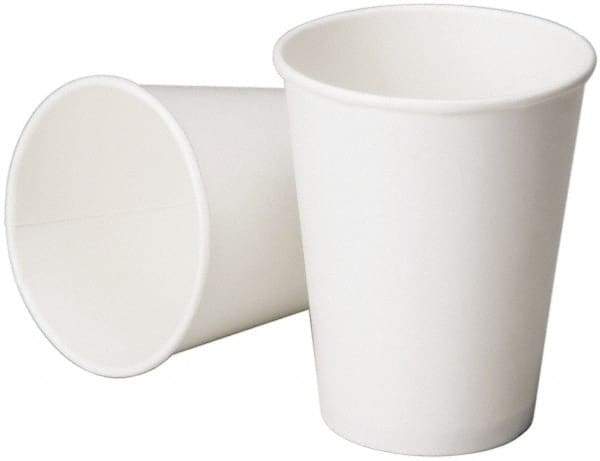 Ability One - 8 oz Paper Cold Cup - White - Exact Tool & Supply
