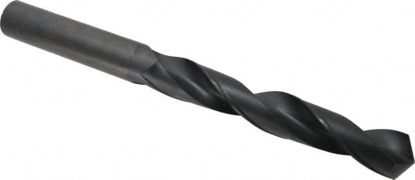 Precision Twist Drill - 1-3/8" 118° Spiral Flute High Speed Steel Taper Length Drill Bit - Exact Tool & Supply