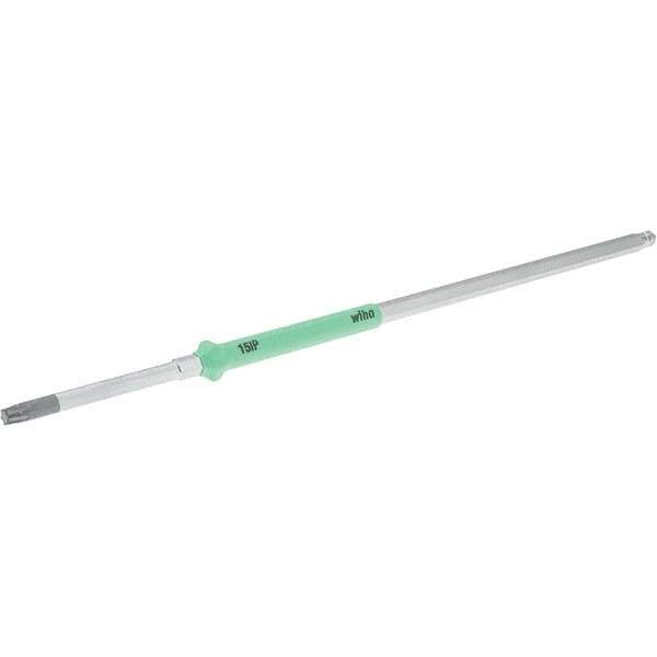 Wiha - 5/16" Drive IP15 Torx Screwdriver Bit - 6.9" OAL, Insert Bit - Exact Tool & Supply