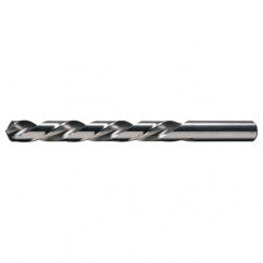 #1 LHS / LHC HSS 118 Degree Radial Point Left Hand Helix Jobber Drill - Bright - Exact Tool & Supply