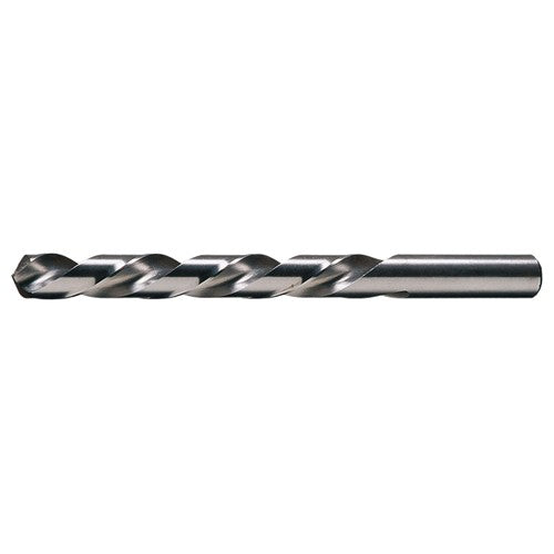 #10 LHS / LHC HSS 118 Degree Radial Point Left Hand Helix Jobber Drill - Bright - Exact Tool & Supply