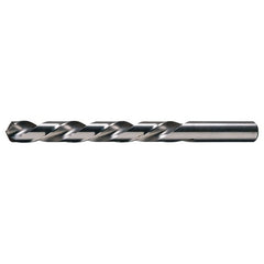 #10 LHS / LHC HSS 118 Degree Radial Point Left Hand Helix Jobber Drill - Bright - Exact Tool & Supply