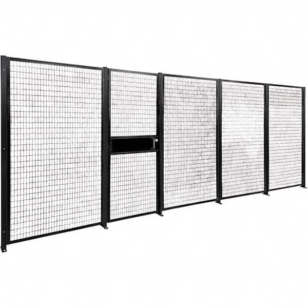 Folding Guard - Temporary Structure Partitions Type: Panel Height (Feet): 8 - Exact Tool & Supply