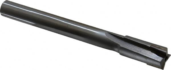 Made in USA - 5/8" Diam, 1/2" Shank, Diam, 3 Flutes, Straight Shank, Interchangeable Pilot Counterbore - Exact Tool & Supply