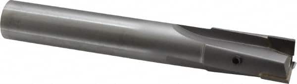 Made in USA - 7/8" Diam, 3/4" Shank, Diam, 3 Flutes, Straight Shank, Interchangeable Pilot Counterbore - Exact Tool & Supply