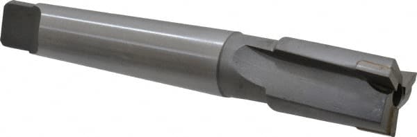 Made in USA - 1-1/8" Diam, 3 Flutes, Morse Taper Shank, Interchangeable Pilot Counterbore - Exact Tool & Supply
