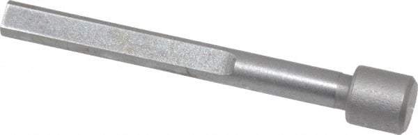 Made in USA - 1/4" Head Diam, 5/32" Shank Diam, Counterbore Pilot - Bright Finish, Carbon Steel - Exact Tool & Supply