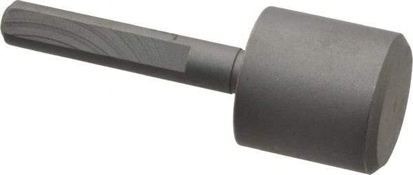 Made in USA - 3/4" Head Diam, 1/4" Shank Diam, Counterbore Pilot - Bright Finish, Carbon Steel - Exact Tool & Supply